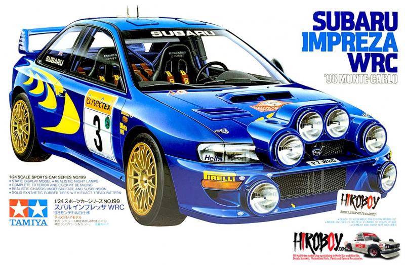 1:24 Subaru Impreza WRC'98 - Monte Carlo - 24199