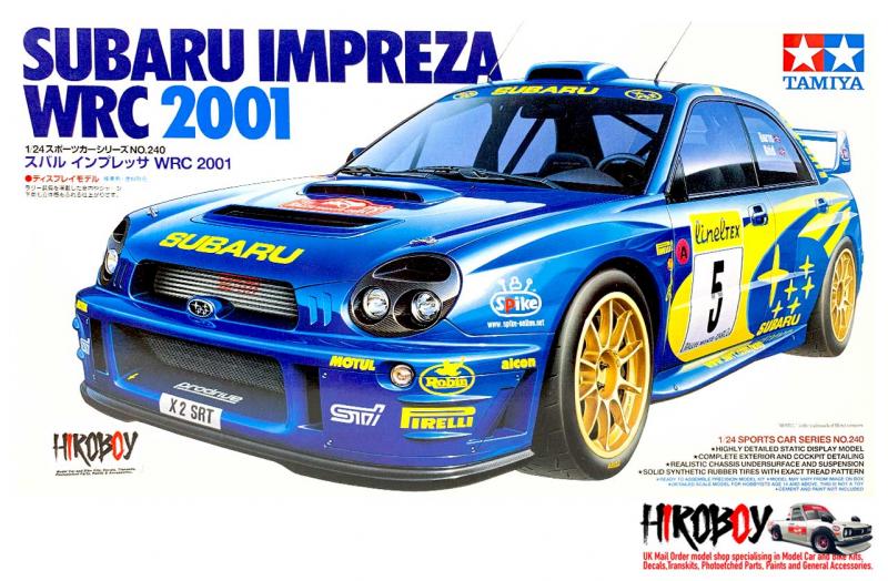 1:24 Subaru Impreza WRC 2001 - 24240