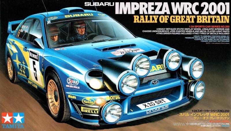 1:24 Subaru Impreza WRC 2001 - Rally of Great Britain 24250