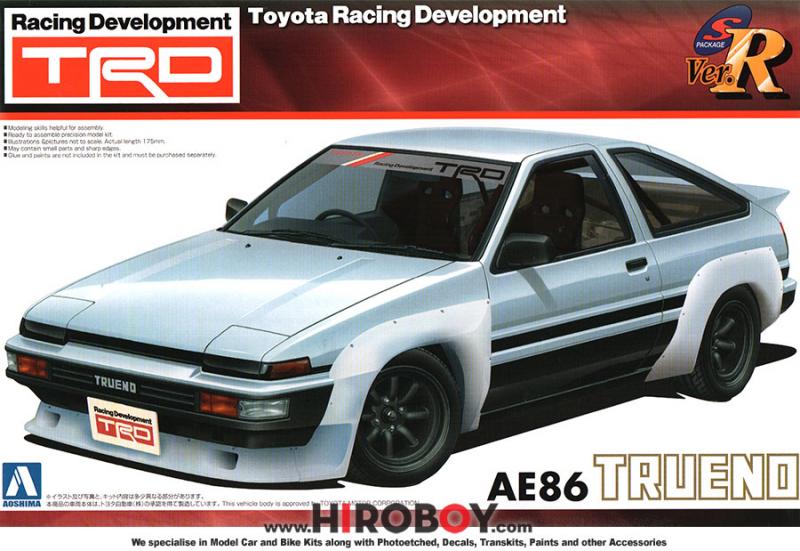 1:24 Toyota AE86 Trueno TRD Version