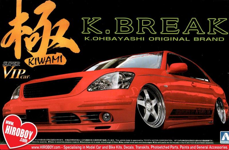 1:24 Toyota Celsior UCF30 2003 K.Break Kiwami (K.Ohbayashi)