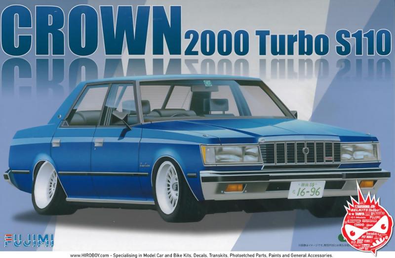 1:24 Toyota Crown 2000 Turbo S110