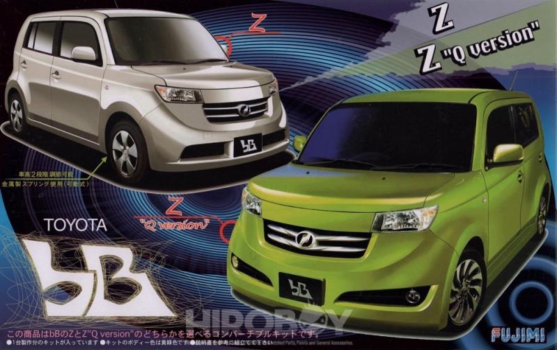 1:24 Toyota bB Z "Q Version" Model Kit