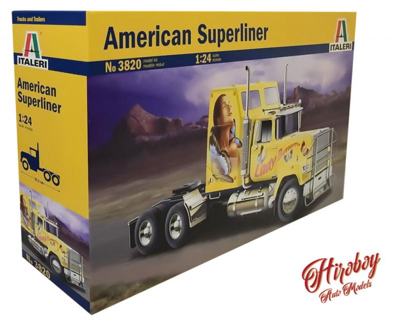 1:24 U.S. Superliner Power Truck - Italeri 3820 Model Kit