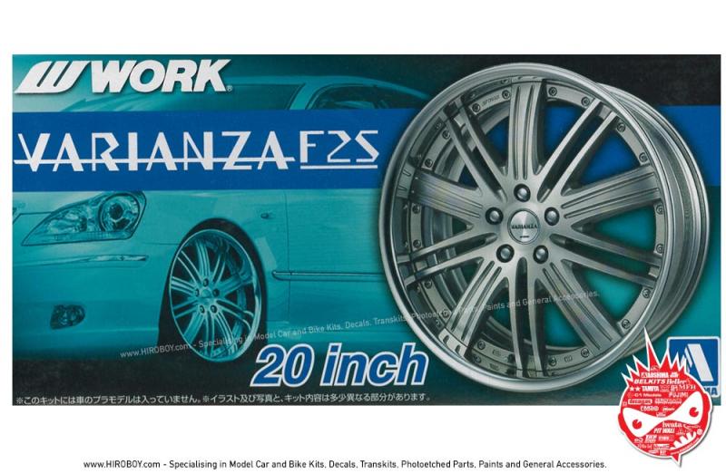 1:24 Work Varianza F2S 20" VIP Wheel and Tyre Set