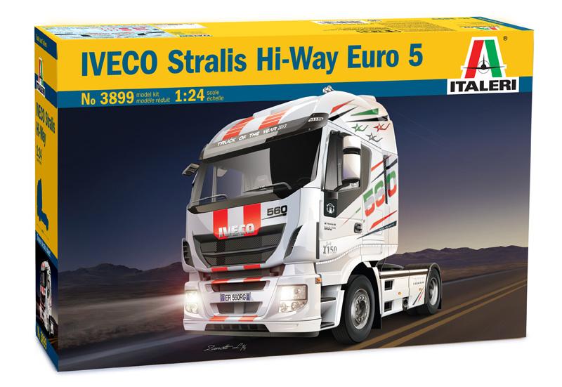1:24 Iveco Stralis Hi-Way Euro 5 - Italeri 3899 Model Kit