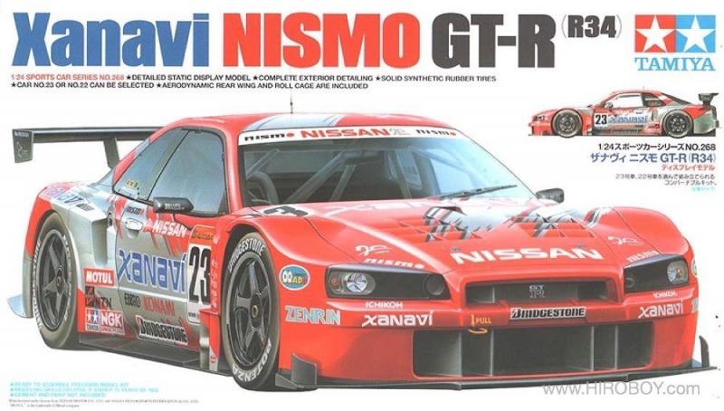 1:24 Xanavi Nismo GT-R R34 - 24268