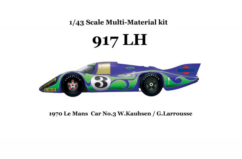 1:43 Porsche 917 LH '70 ver.A No.3