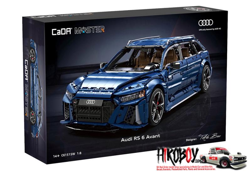 1:8 Audi RS 6 Avant (2019) - 4663 pcs Brick Kit