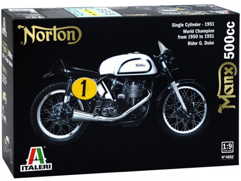 1:9 Norton Manx 500cc 1951 # 4602 - Model Kit