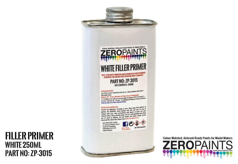 Airbrushing White Primer/Micro Filler 250ml
