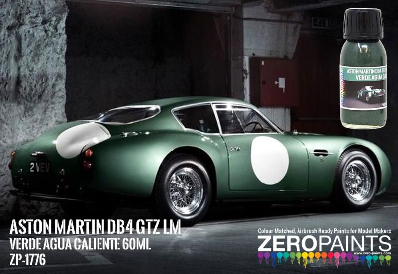 Aston Martin DB4 GTZ LM Verde Agua Caliente 60ml | ZP-1776