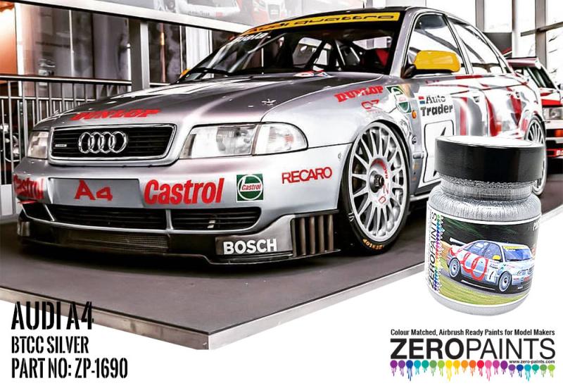Audi A4 BTCC Silver Paint 60ml