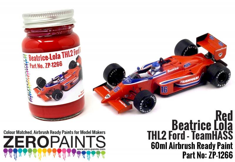 Beatrice-Lola THL2 Ford THL2 Red Paint 60ml