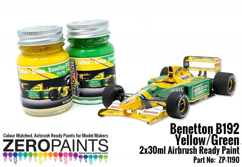 Benetton Ford B192 Paint Set 2x30ml