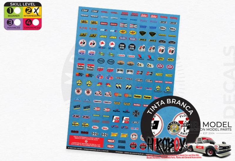 1:24 / 1:25 Racing Logos 1