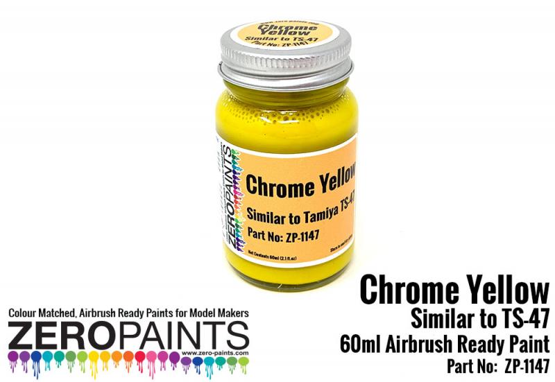 Chrome Yellow Paint (Similar to TS47) 60ml
