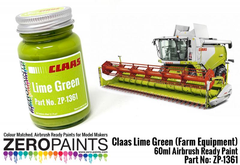 Claas Lime Green Paint 60ml (Farm Equipment)