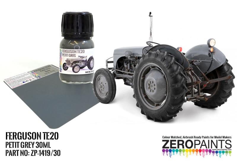 Ferguson TE20 ”Petit Gris” Grey Paint (Farm Equipment) - 30ml
