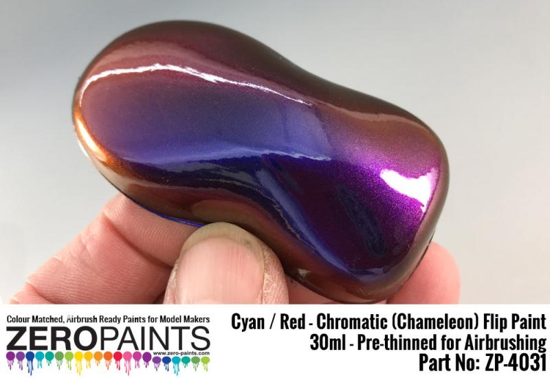 Cyan/Red - Chromatic (Chameleon) Flip Paint 15ml