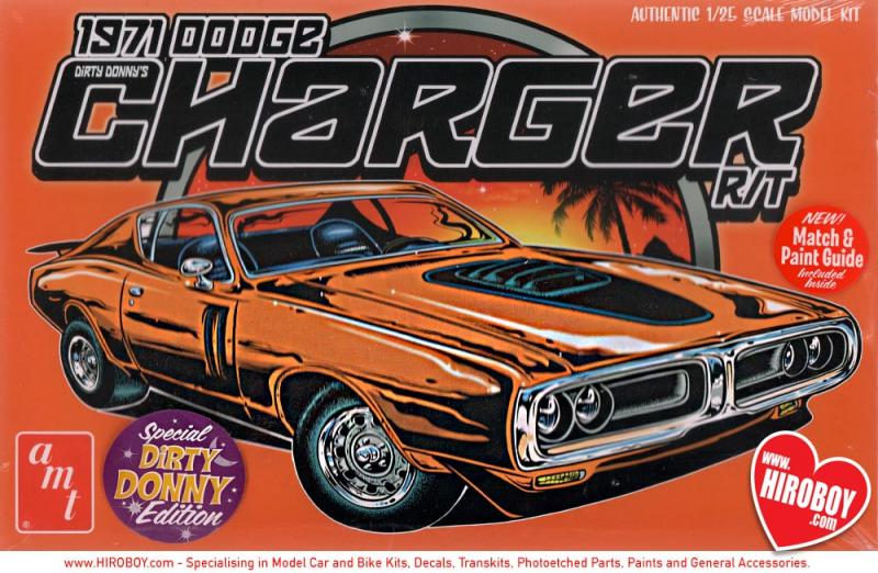 1:25 Dirty Donny 1971 Dodge Charger R/T Model Kit