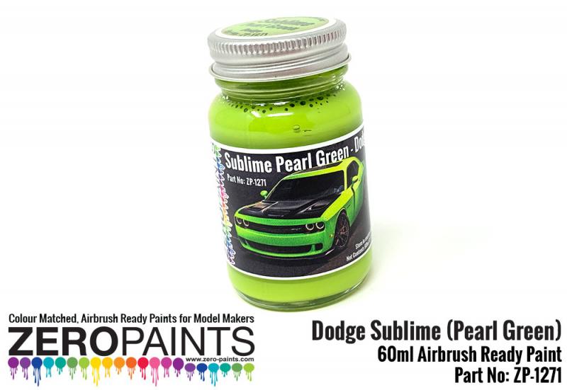 Dodge Sublime (Pearl Green) Paint 60ml