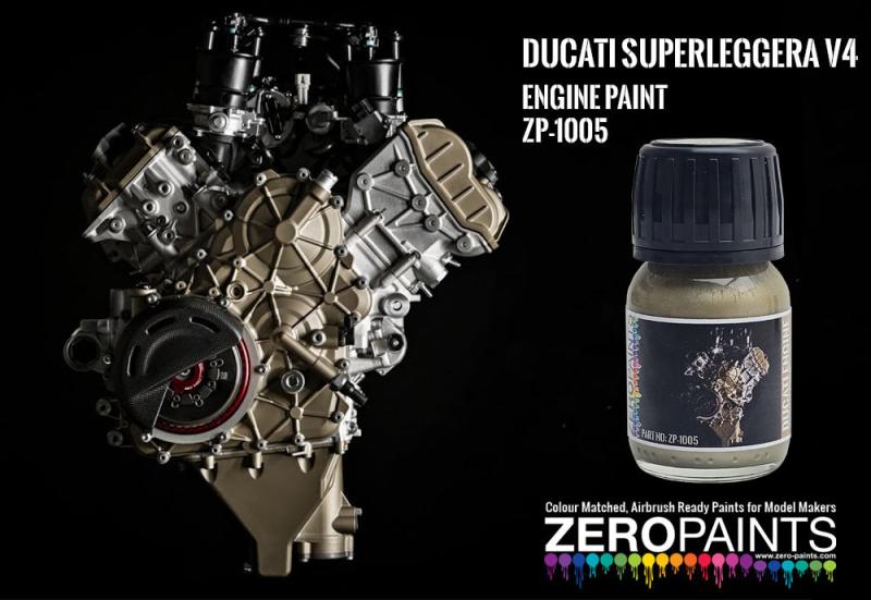 Ducati Engine Gold/Bronze Paint for Superleggera V4 30ml