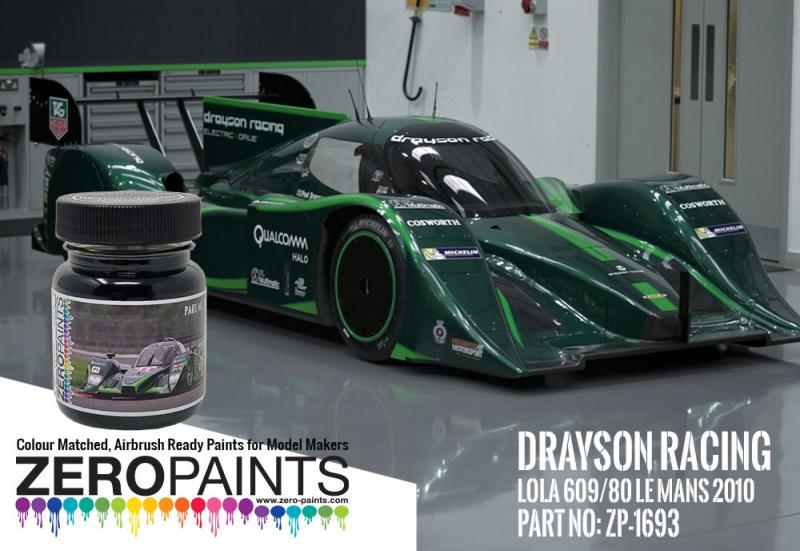 Drayson Racing Lola 609/80 Le Mans 2010 Green - 60ml