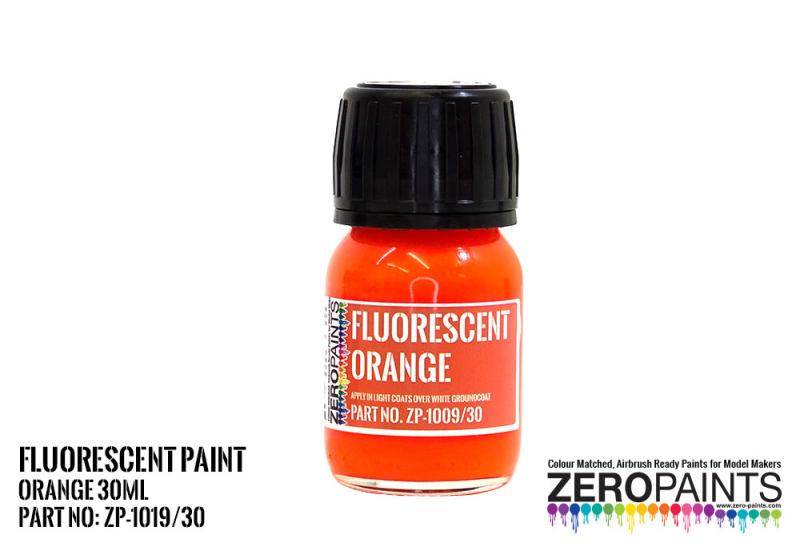 Fluorescent Orange Paint - 30ml
