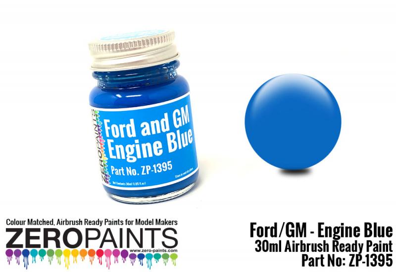 Ford and GM Blue Engine Paint 30ml