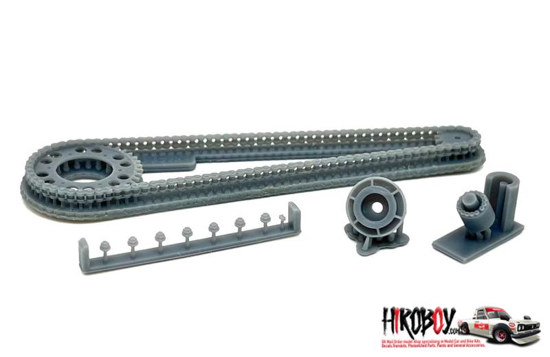 GeronimoWorks - Chain Set for Tamiya Honda RC213v 2014