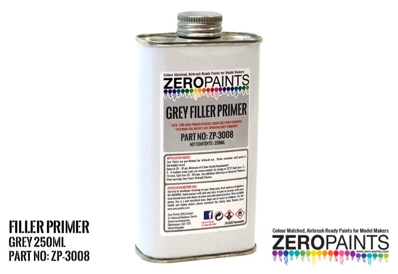 Grey Filler Primer 250ml for Airbrushing