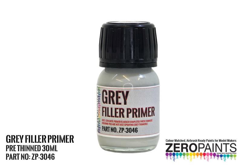 Grey Filler Primer 30ml for Airbrushing