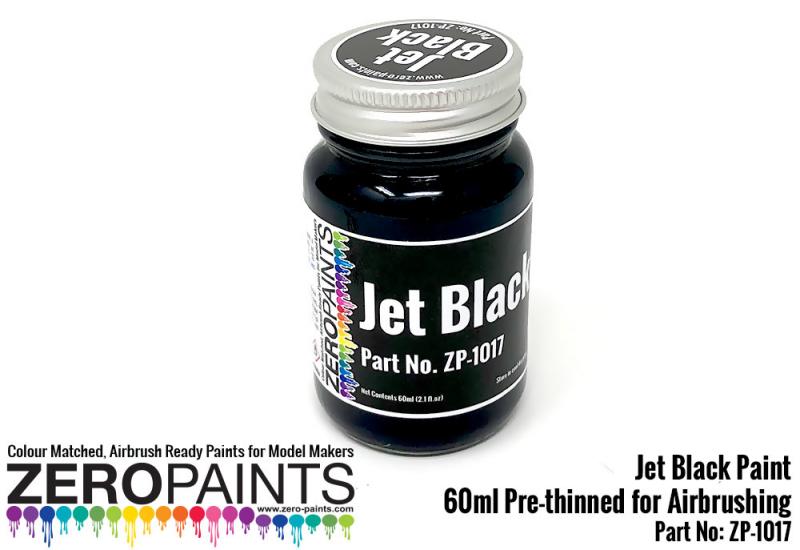 Jet Black (Solid) Paint 60ml