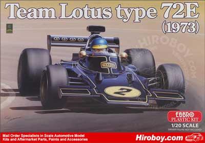 1:20 John Player Team Lotus 72E 1973 by Ebbro