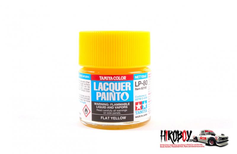 LP-80 Flat Yellow Tamiya Lacquer Paint