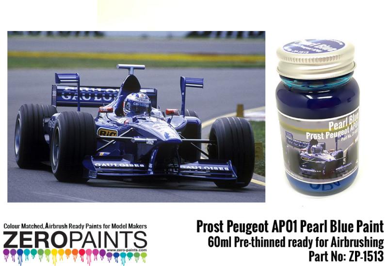 Prost Peugeot AP01 Pearl Blue Paint 60ml