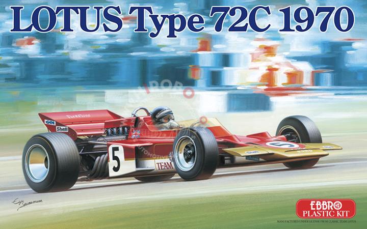 1:20 Lotus Type 72C by Ebbro