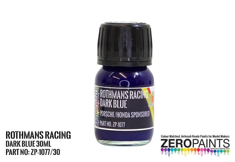 Rothmans Racing Dark Blue Porsche/Honda - 30ml