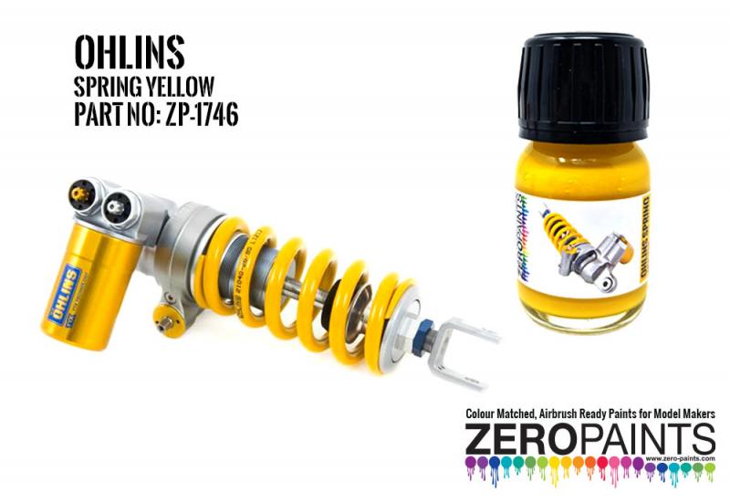 Ohlins Spring Yellow Paint 30ml