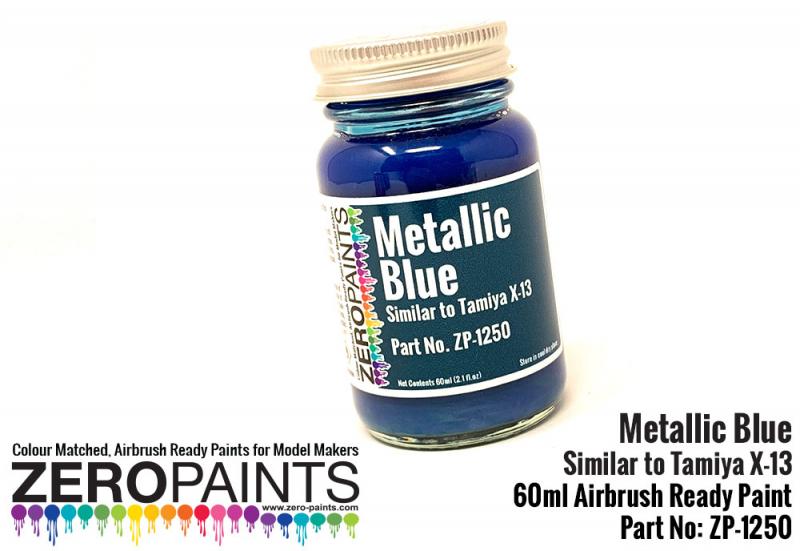 Metallic Blue Paint (Similar to Tamiya X13) 60ml