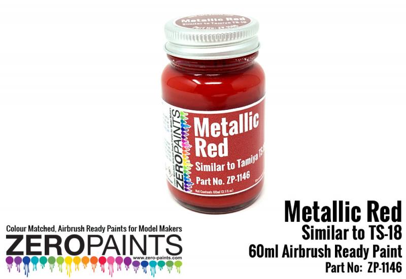 Metallic Red Paint (Similar to TS18) 60ml