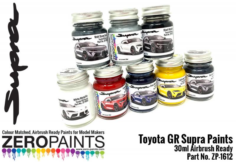 Toyota GR Supra Matt Storm Grey Paint 30ml