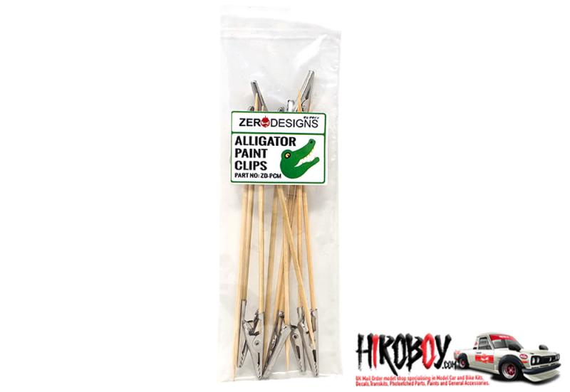 Zero Designs Mini Alligator Paint Clips  (10pk)