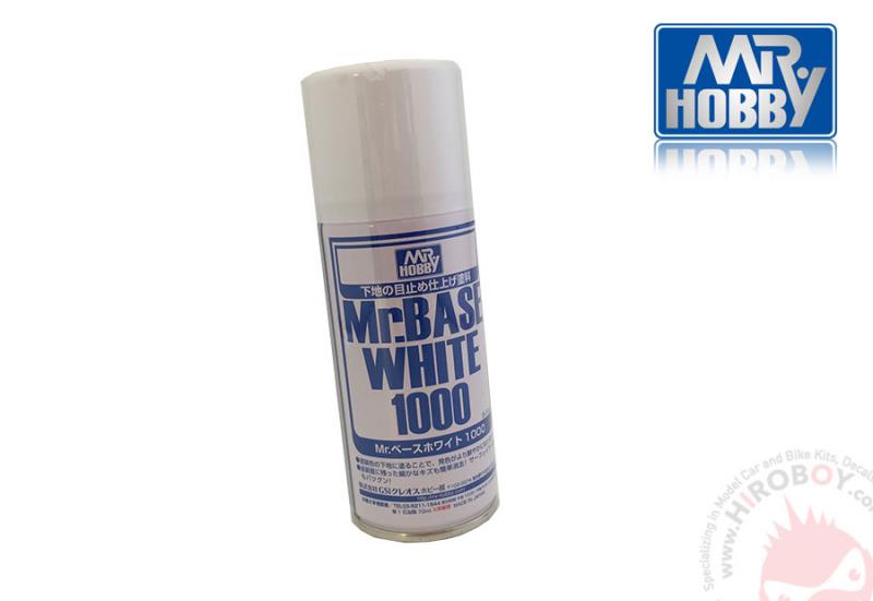 Mr Base White 1000 Primer Spray (180ml)