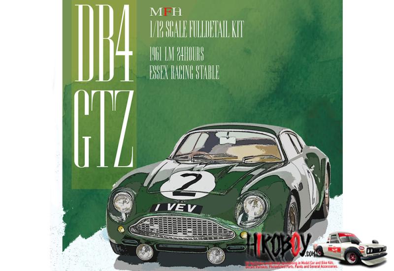 1:12 Aston Martin DB4 GTZ LM 1961 - Full Detail Multi Media Kit