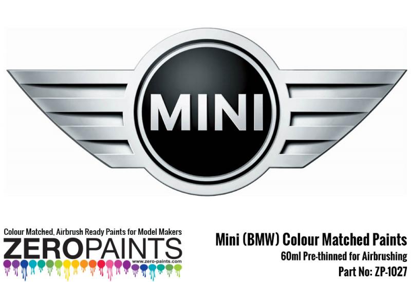 New Mini (BMW) Paints 60ml