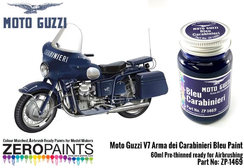 Moto Guzzi V7 Arma dei Carabinieri Bleu Paint 60ml