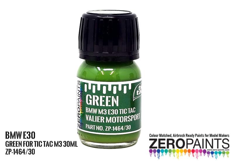 Green BMW M3 E30 Tic Tac Valier Motorsport  - 30ml