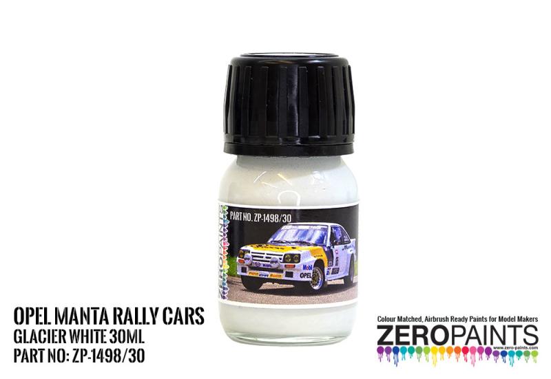 Opel Manta Rally Cars Glacier White - 30ml